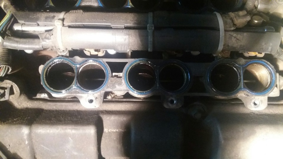 Чистка заслонок впускного коллектора и ремонт подвески. — Mazda MPV II ...