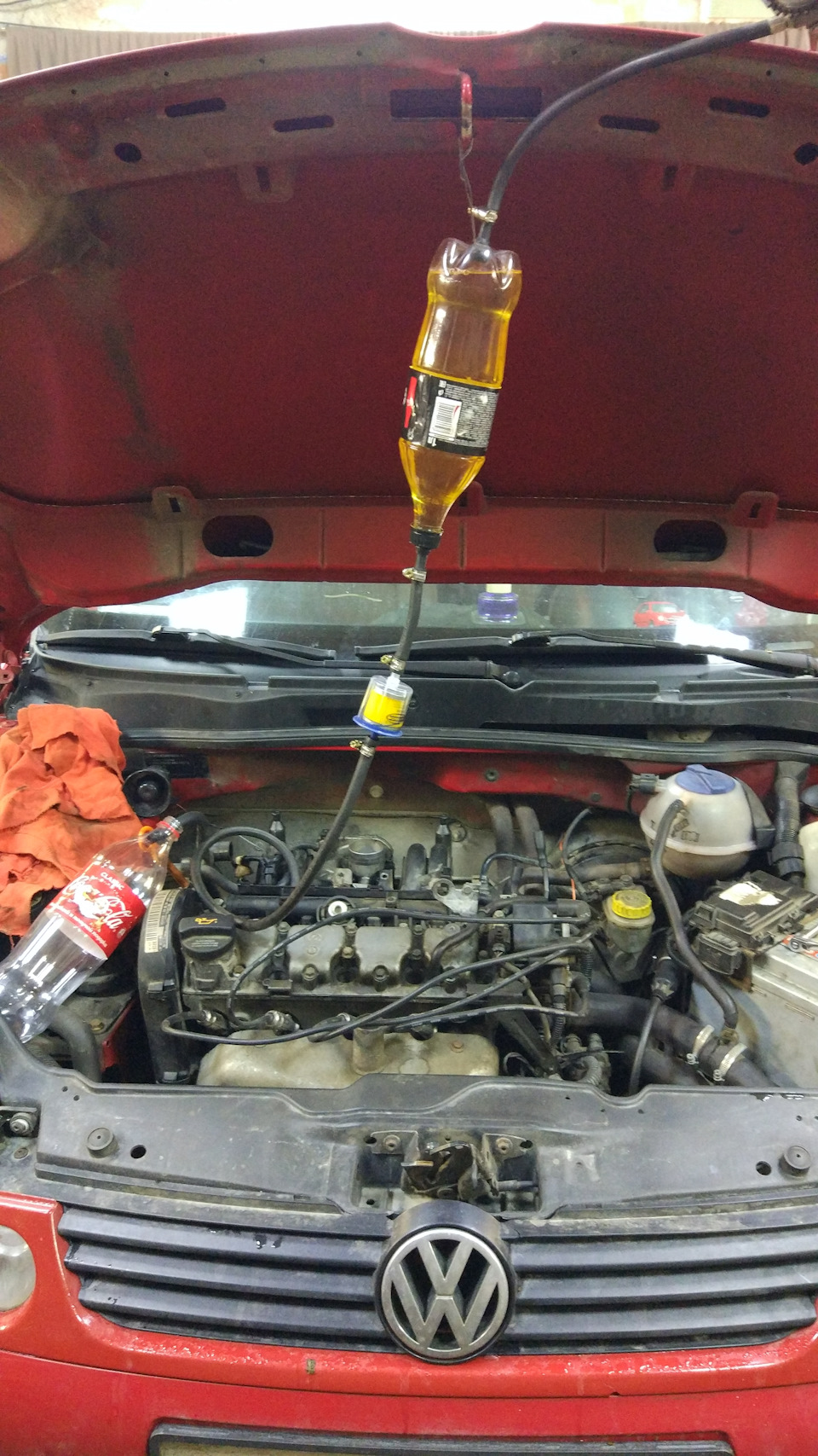 Очистка топливной системы — Volkswagen Lupo, 1 л, 2003 года | своими ...