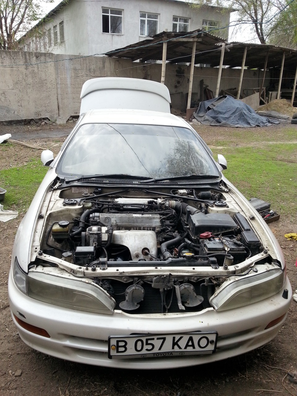 Фото двигателя тойота карина ед Кап ремонт движка((( - Toyota Carina ED (3G), 2 л, 1994 года своими руками DRIVE