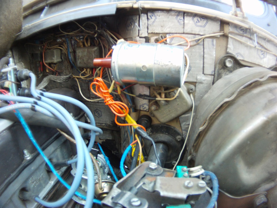 установка подводного зажигания--2. — УАЗ 31514, 2,4 л, 1990 года ...