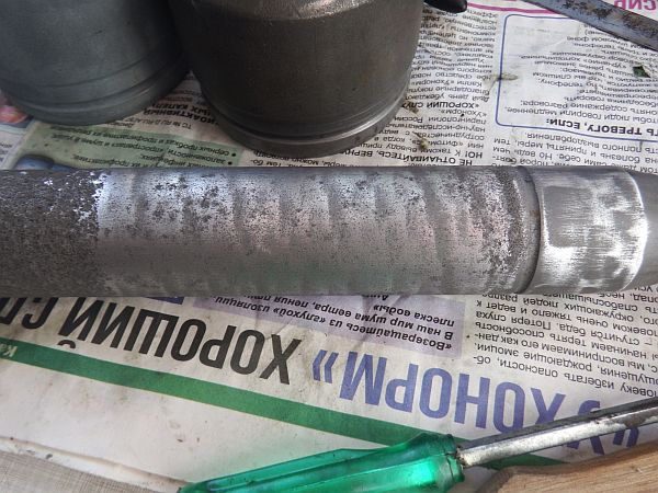 Реставрация приводов. Переборка, чистка, оцинковка. — Peugeot 307 SW, 1 ...