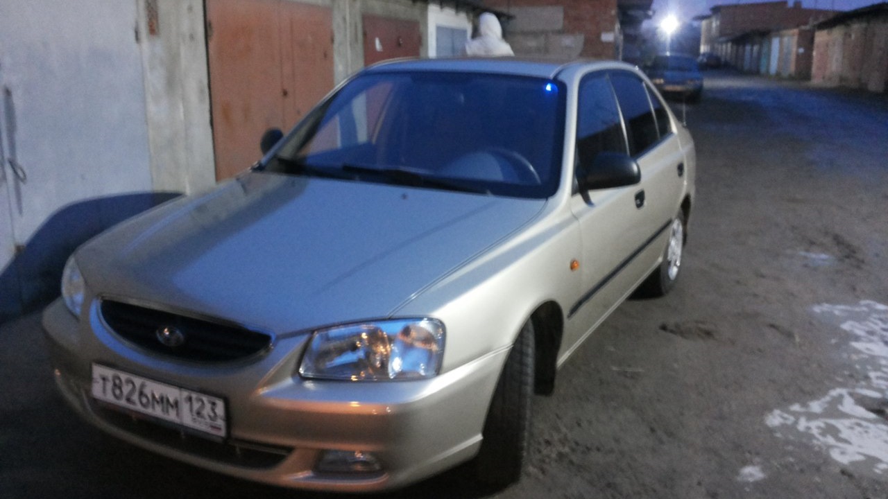 Hyundai Accent (3G) 1.5 бензиновый 2006 | Стеснительный парень на DRIVE2