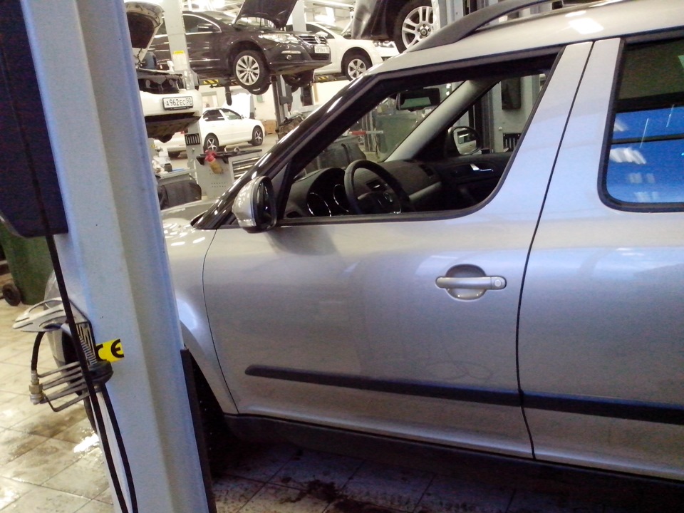 ТО-1 в Богемия Балашиха — Skoda Yeti, 1,2 л, 2012 года | плановое ТО ...