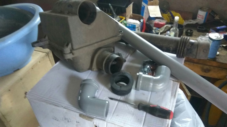 Сантехшноркель) — Lada 4x4 5D, 1,7 л, 2008 года | тюнинг | DRIVE2