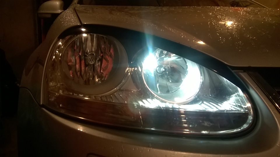 ДОБРАЛСЯ… Диоды в габариты — Volkswagen Jetta V, 2 л., 2006 года ...