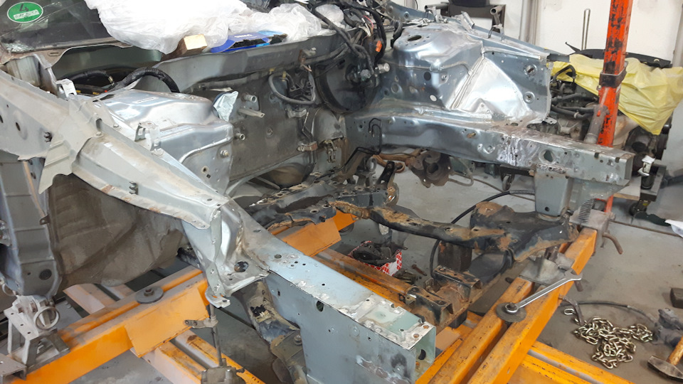 Как устроены лонжероны на хонда аккорд 7