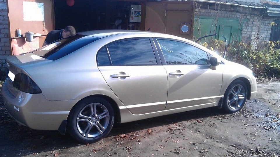 Втулки для ремонта рулевой рейки — Honda Civic 4D (8G), 1,8 л, 2008 ...