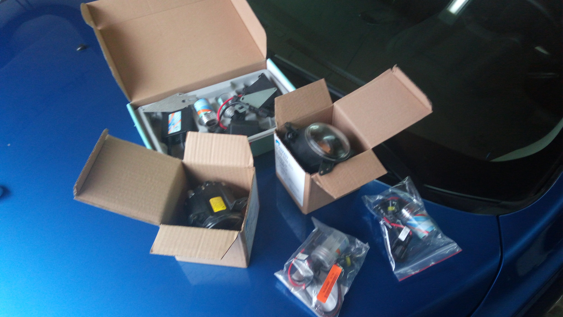 Ксенон в противотуманки — Mitsubishi Lancer X, 2 л, 2011 года | тюнинг ...