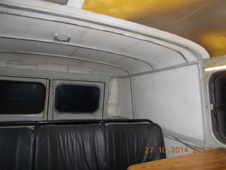 Утепление салона паралоном. — УАЗ 3909, 2,5 л, 1996 года | другое | DRIVE2