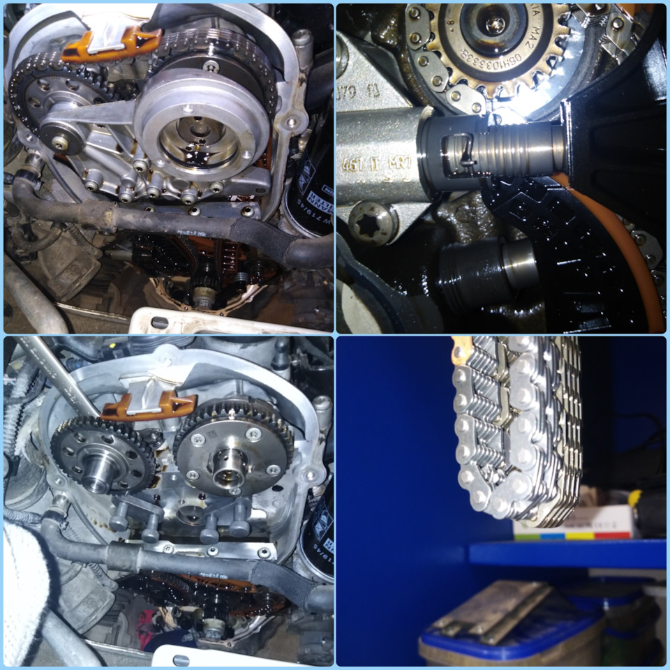 VW Tiguan I поколения с двигателем 2.0TSI (CAWA). Замена цепи ГРМ ...