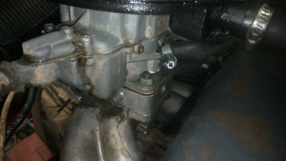 Новый карбюратор и врезка газа — Москвич 2141, 1,6 л, 1988 года ...