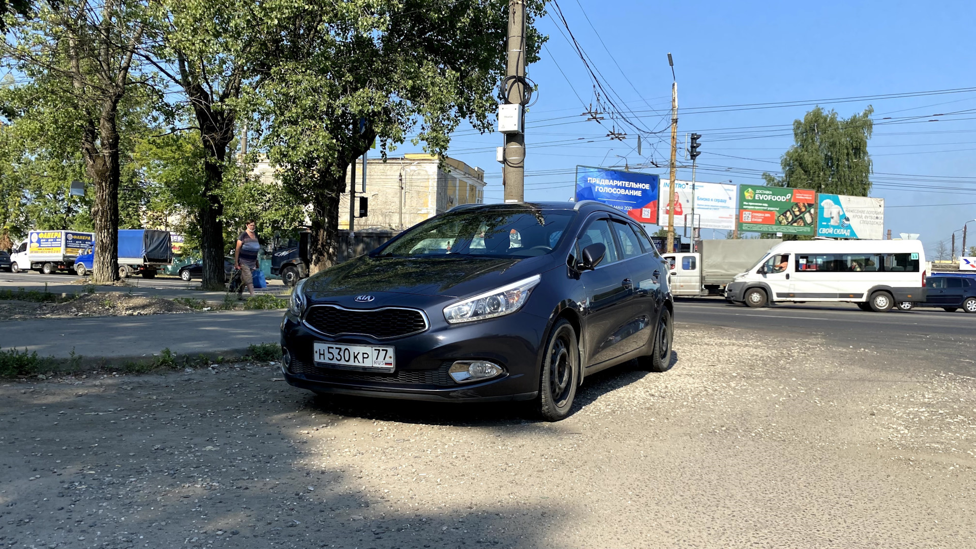 37. Ветровики, или дефлекторы окон. — KIA Ceed SW (2G), 1,6 л, 2013 года |  аксессуары | DRIVE2