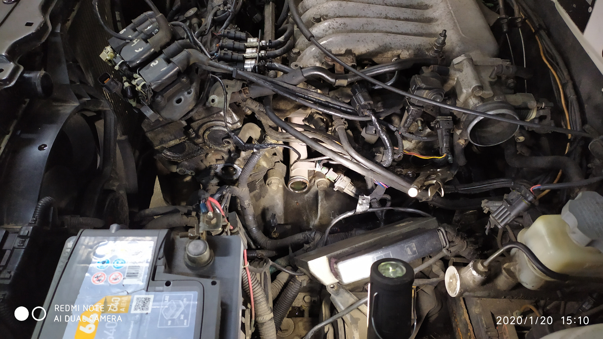 Removal and installation of a starter (Hyundai Matrix 2001-2010, petrol: Electri
