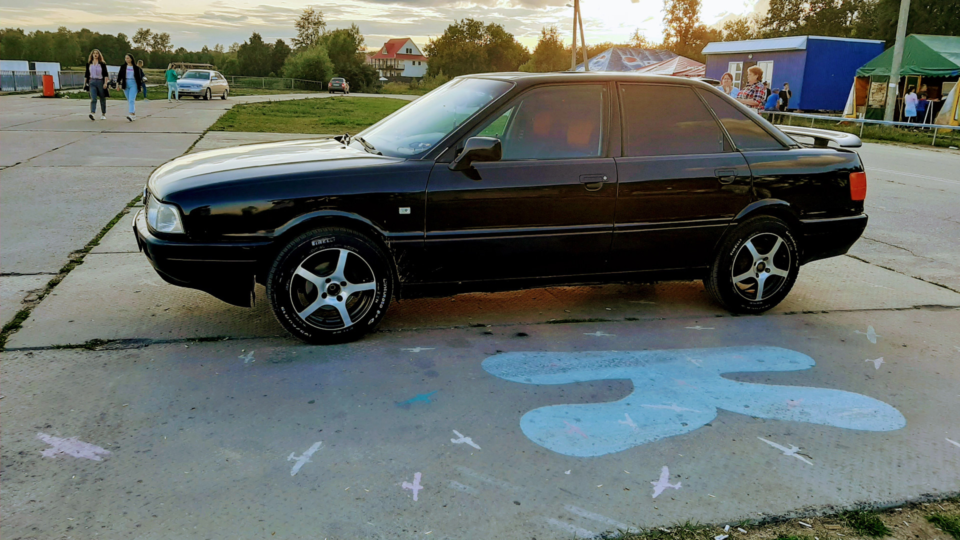 Audi 80 (B3) 1.8 бензиновый 1987 | 1.8 SF “чернушка