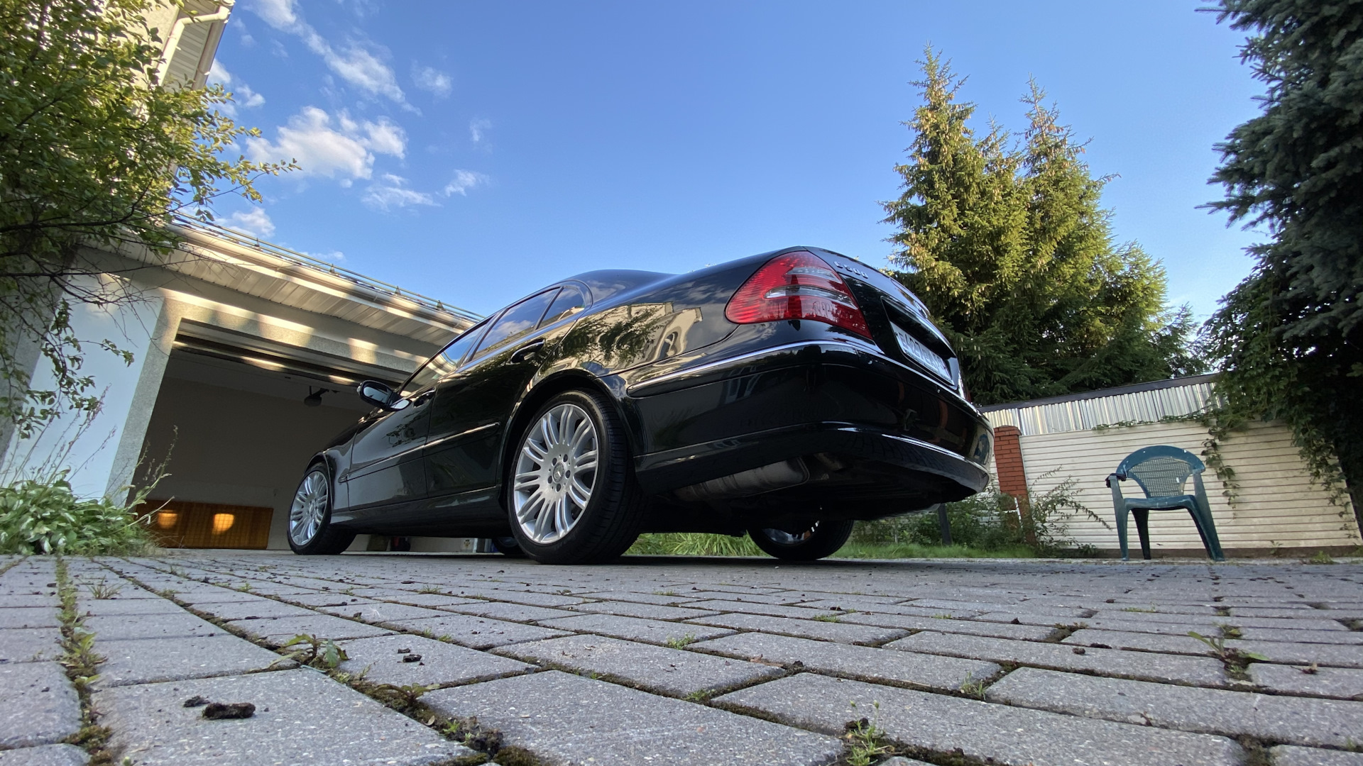 Mercedes-Benz E-class (W211) 5.0 бензиновый 2004 | Е500 Borz на DRIVE2