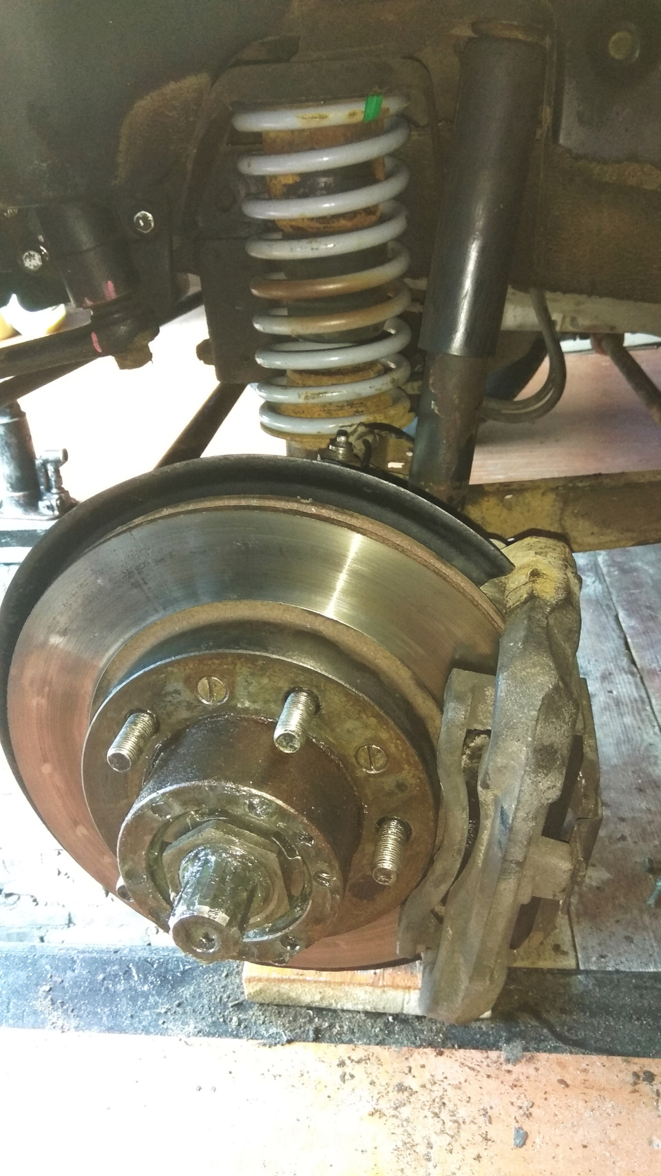 Изменение кастора +8° — УАЗ Patriot, 2,7 л, 2017 года | своими руками ...