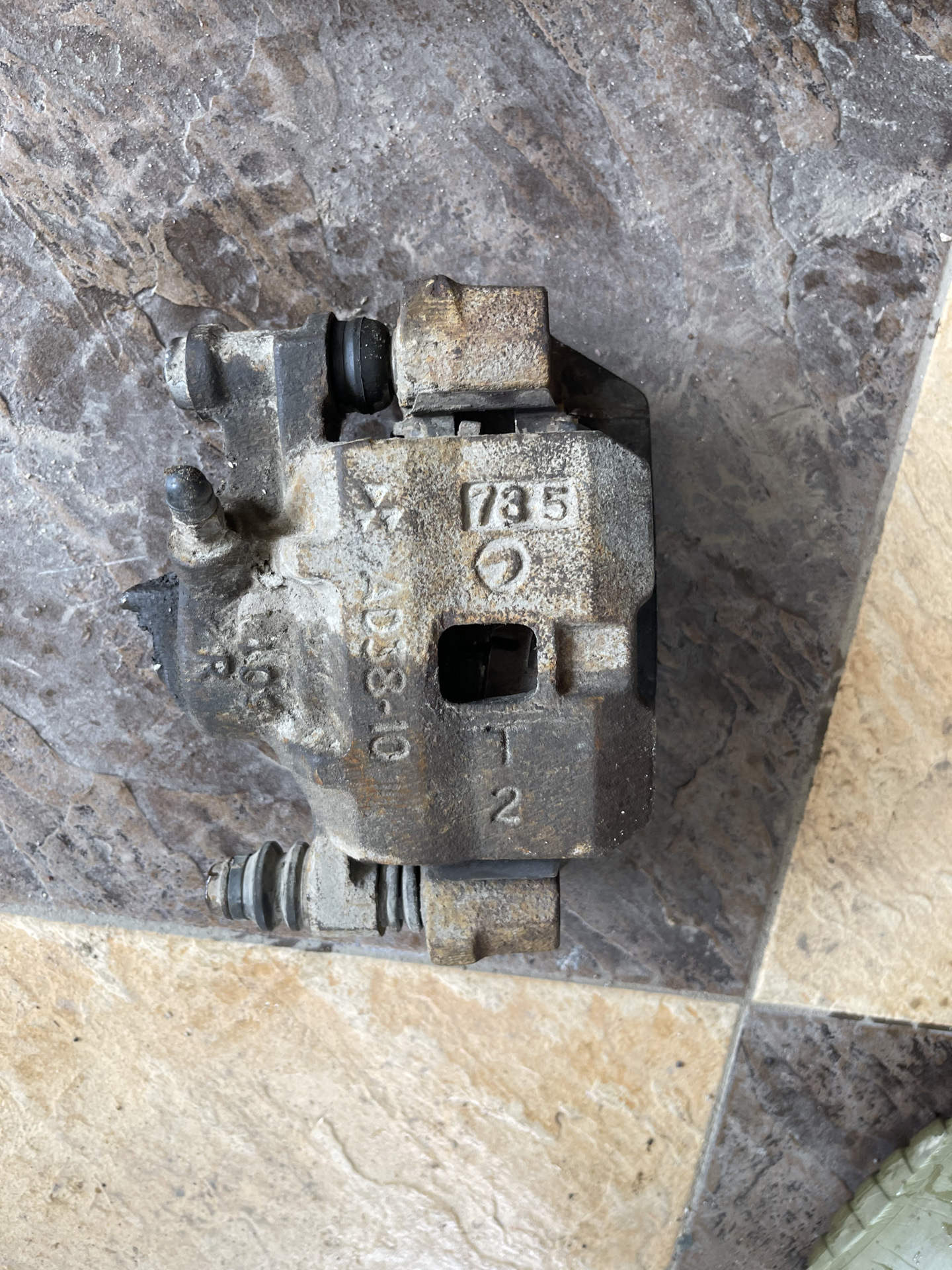 Subaru Impreza тормоза Brembo Z17 от Porsche Cayenne — Subaru Impreza ...