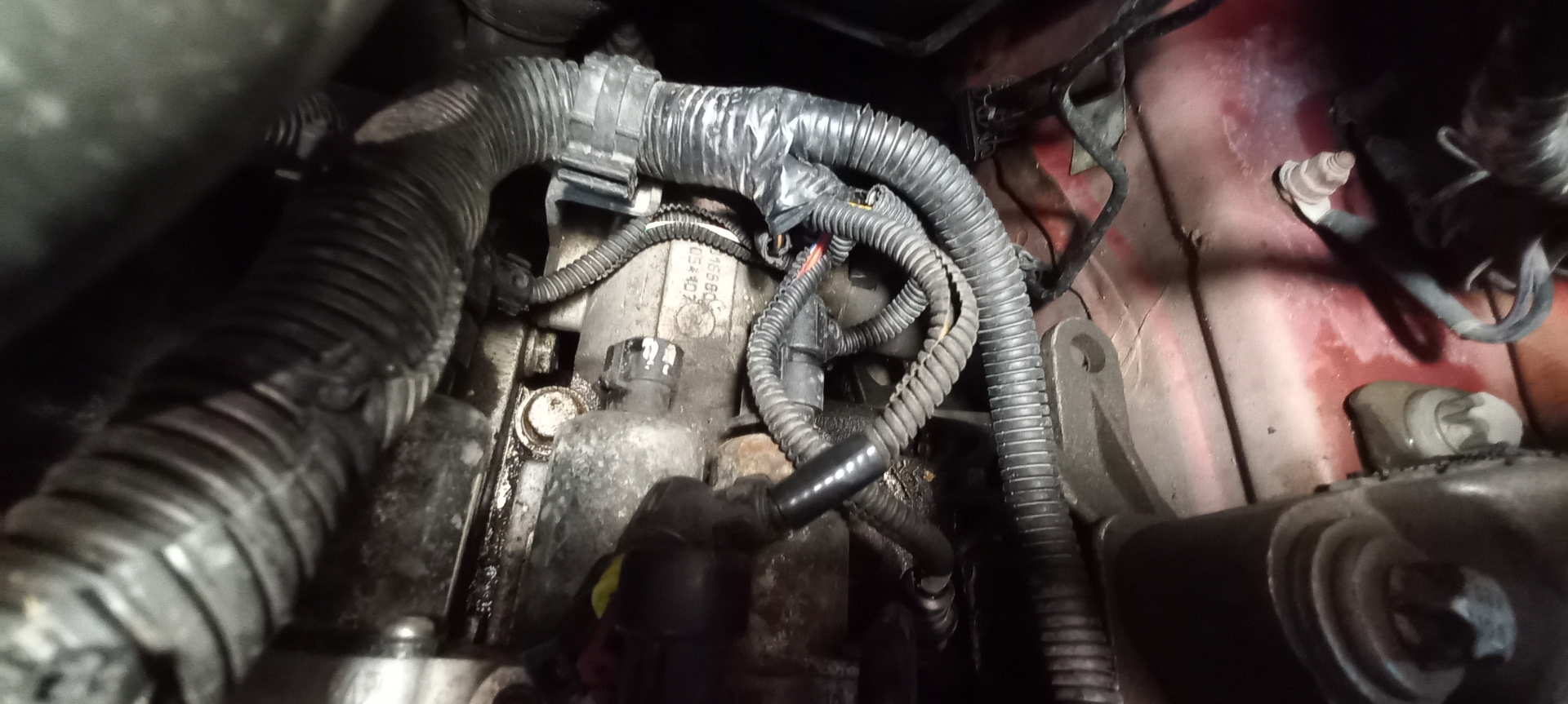 Замена клапана сцепления selespeed — FIAT Grande Punto, 1,4 л, 2007 ...