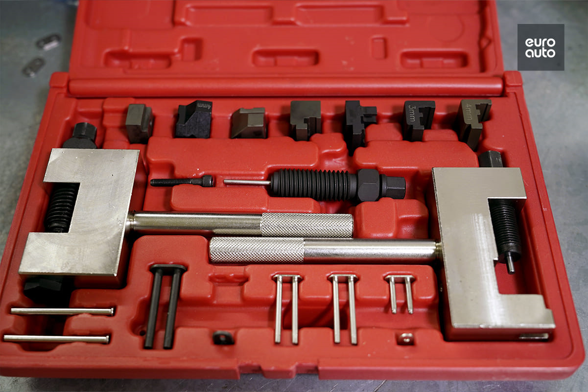 Как заменить цепь ГРМ без разбора двигателя? — EuroAuto на DRIVE2