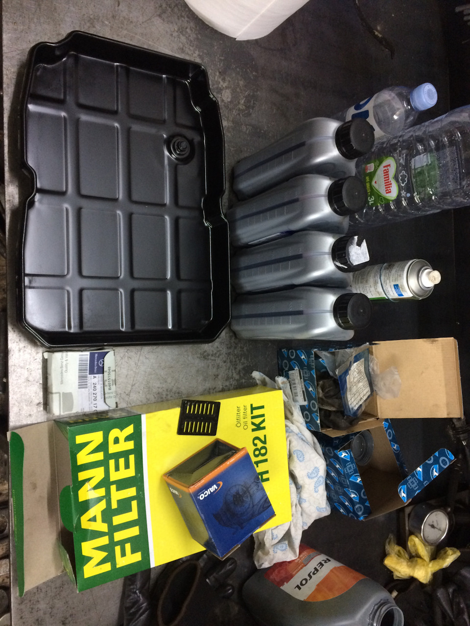 Замена соленоида блокировки гидротрансформатора. — Mercedes-Benz E ...