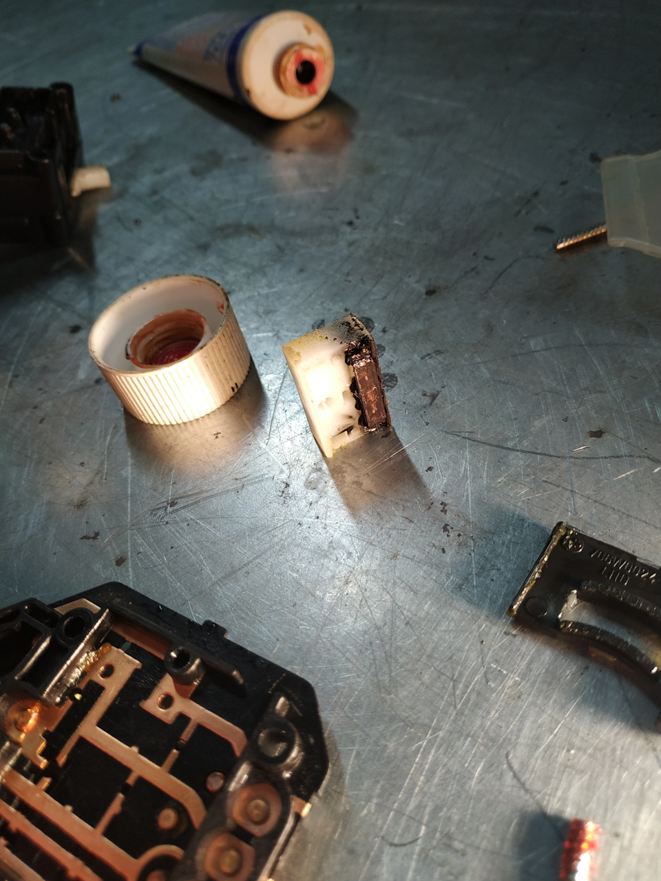 Ремонт подрулевых переключателей — Hyundai Accent (2G), 1,5 л, 2008 ...