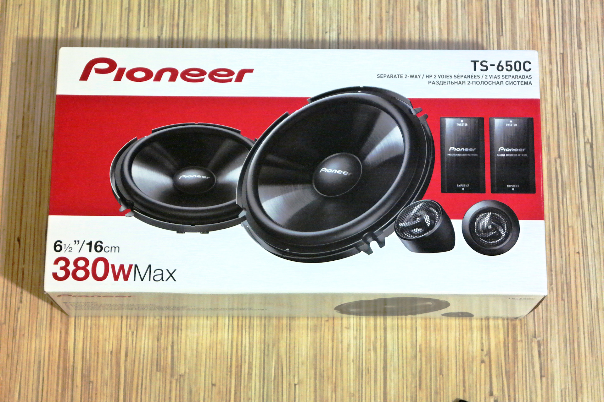 Динамики на фронт Pioneer TS-650C — DRIVE2