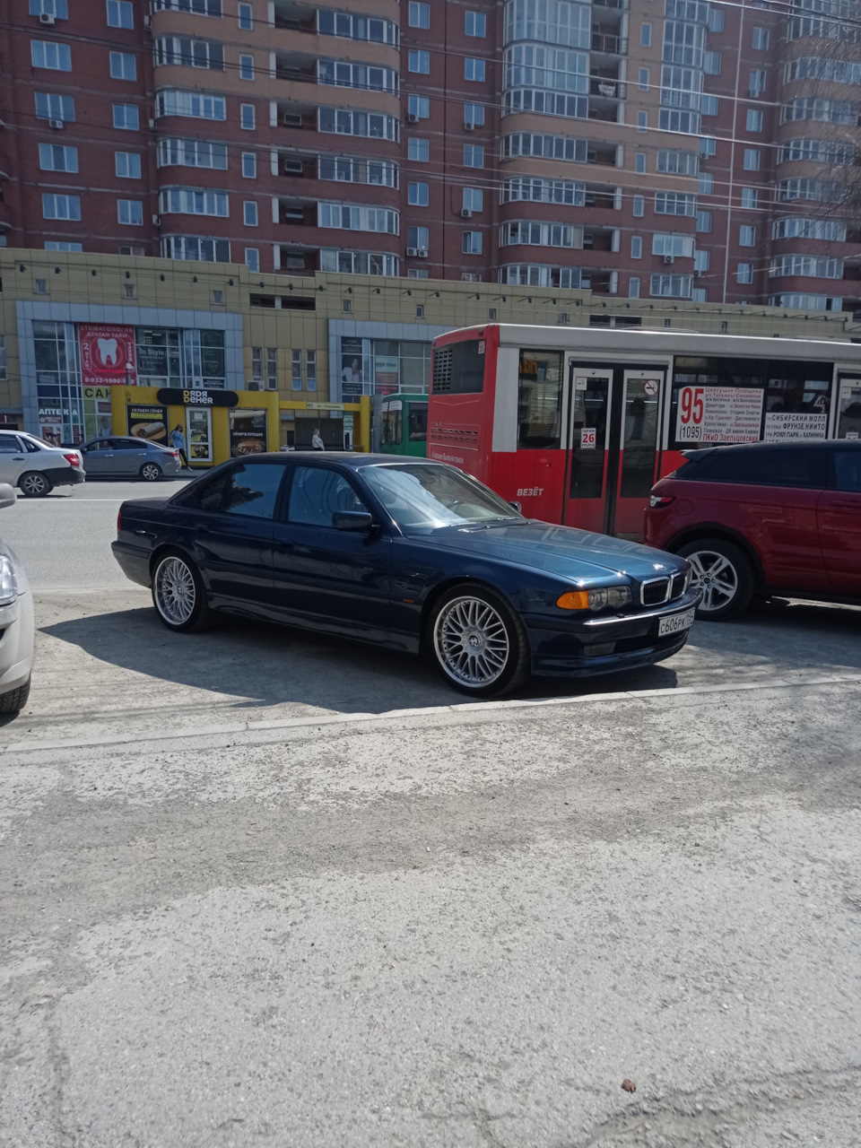 Ну вот и переобулись — BMW 7 series (E38), 2,8 л, 1999 года | колёсные  диски | DRIVE2