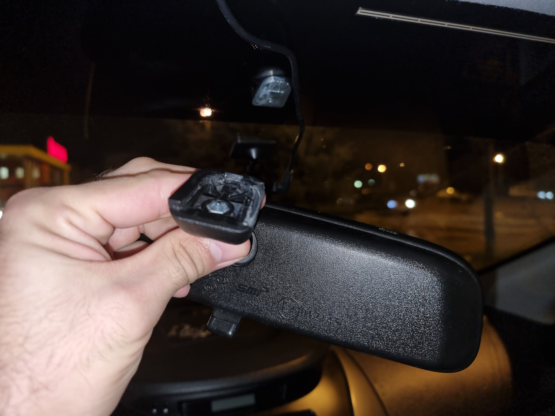 Новое салонное зеркало. — Hyundai Elantra (5G), 1,6 л, 2012 года ...