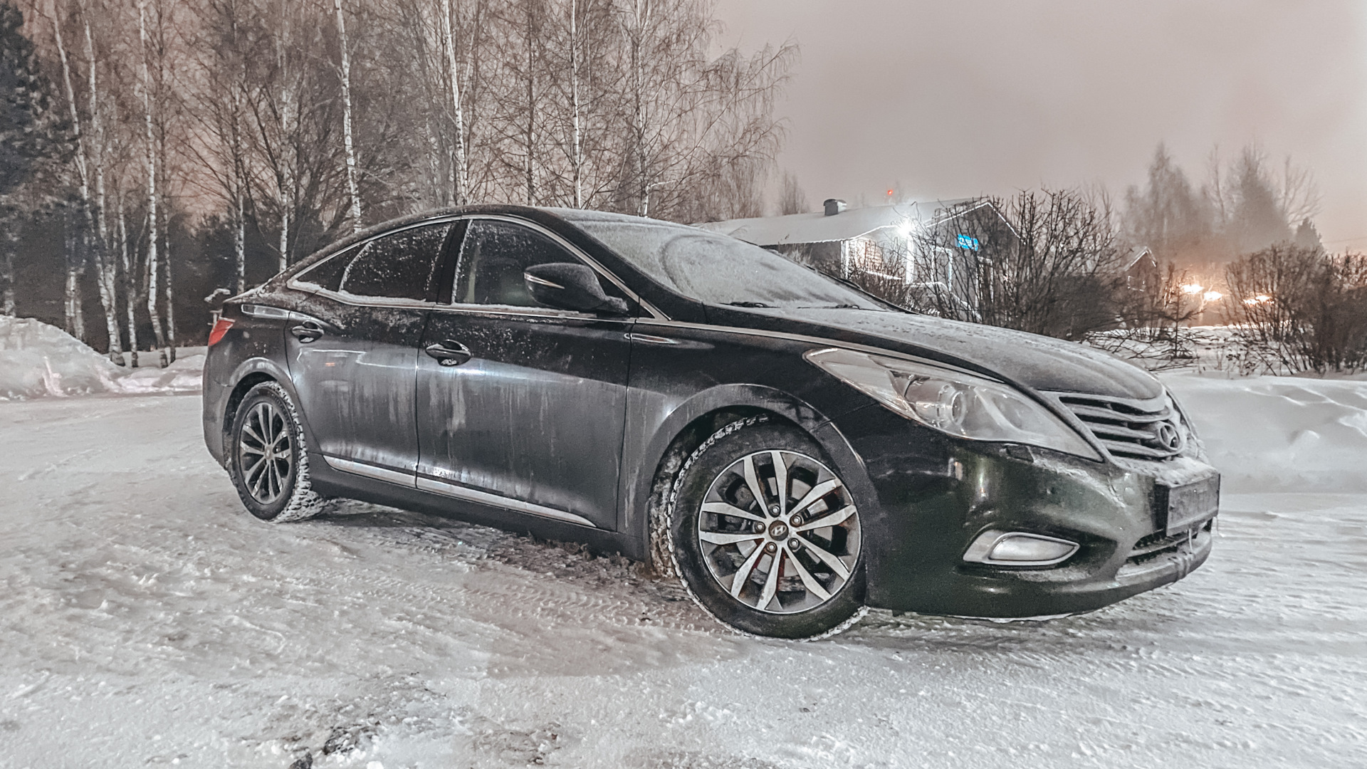 Hyundai Grandeur (HG) 3.0 бензиновый 2013 | Чёрный Феникс на DRIVE2