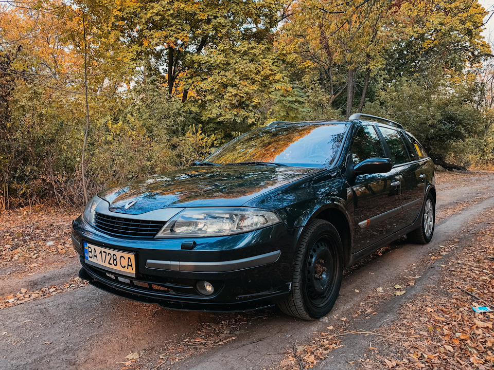 Le Roi est mort, vive le Roi!🇫🇷🇫🇷🇫🇷 — Renault Laguna II, 2,2 л, 2004 ...