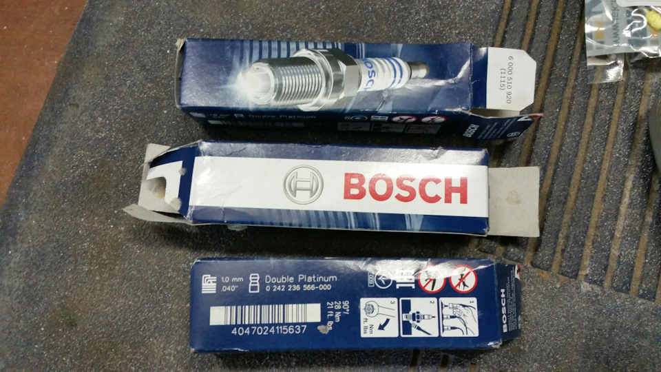 0242236566 Свеча зажигания BOSCH | Запчасти на DRIVE2