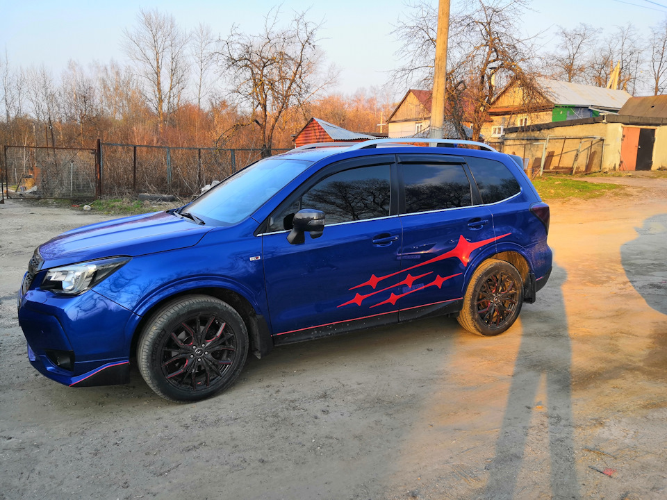 Subaru Forester камуфляж