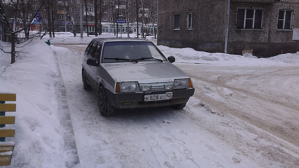 Подключил механический датчик давления масла. — Lada 21093i, 1,5 л ...