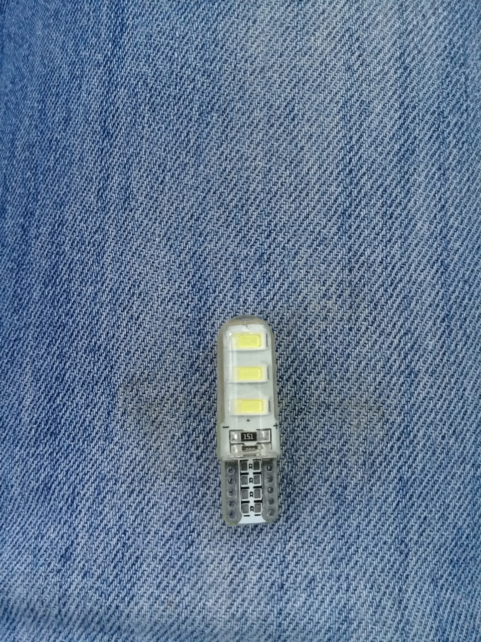 Замена в габаритах ламп накаливания на светодиодные. — Lada 2114, 1,6 л ...