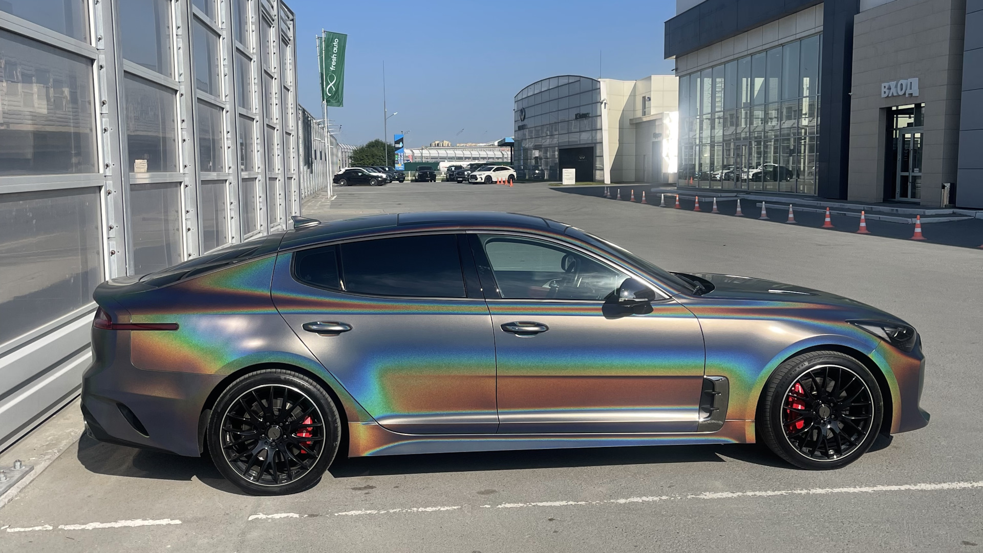 KIA Stinger 3.3 бензиновый 2018 | #chameleon на DRIVE2