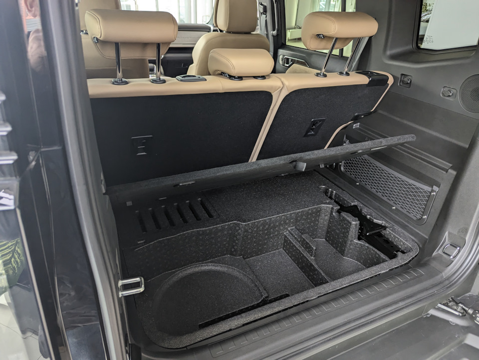 Богатый на вспомогательные элементы багажник Jetour T2 — Haval Dargo