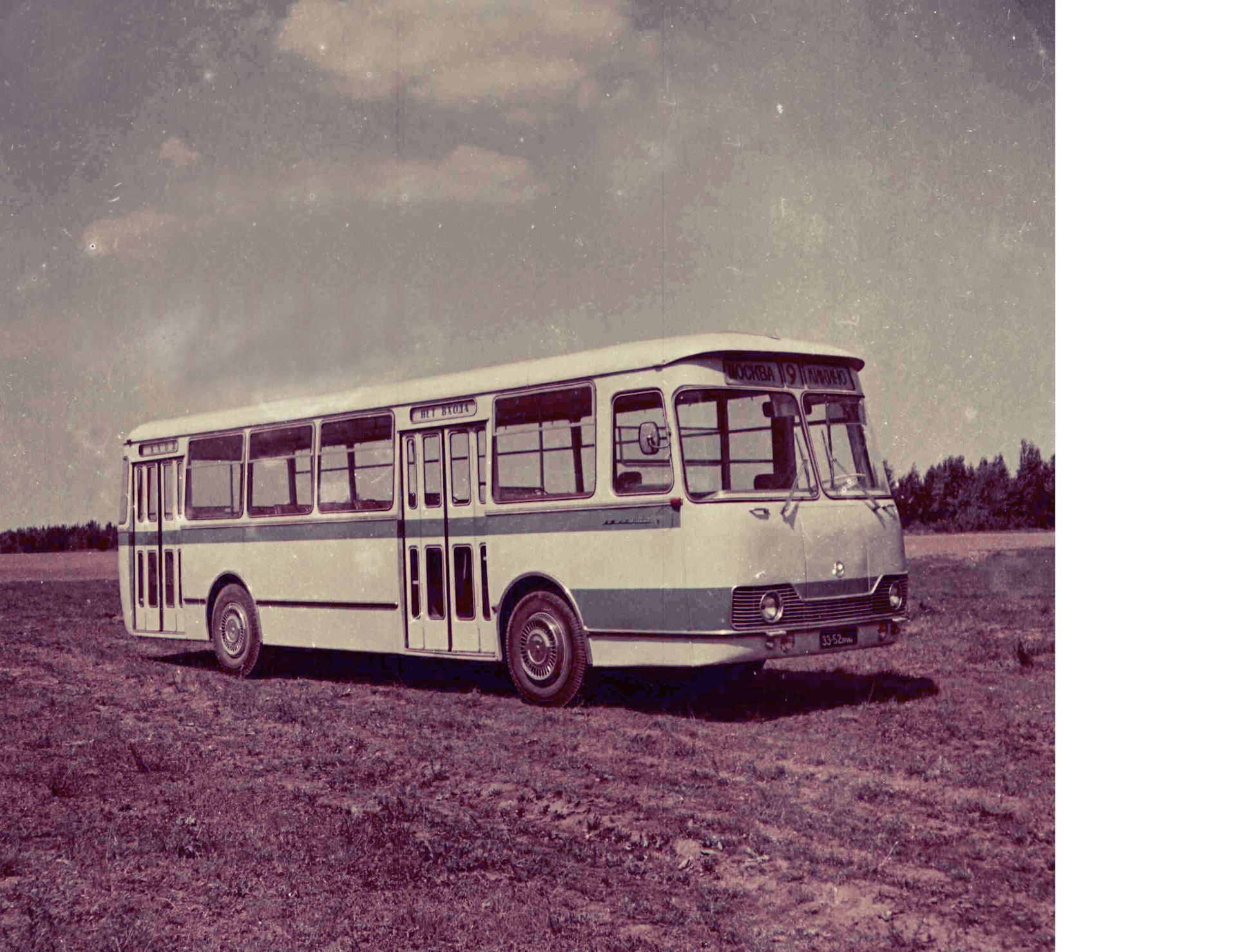 История автобусов в Питере 