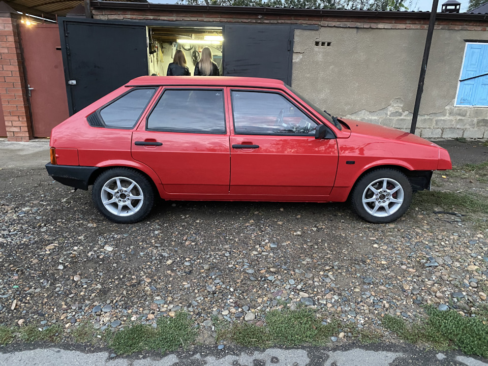 Переход на болотные штампы — Lada 2109, 1,5 л, 1988 года | колёсные ...