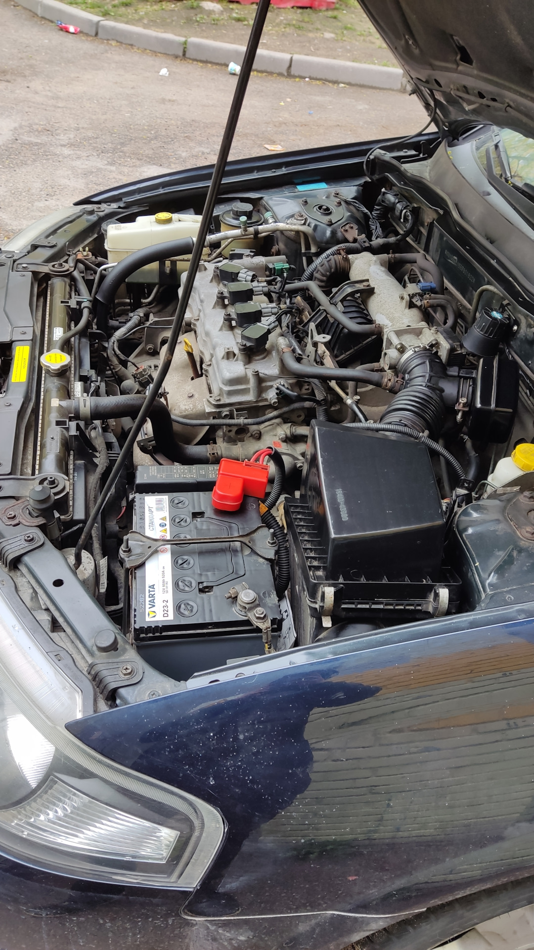 Чистка дросселя и немного марафета под капотом. — Nissan Almera Classic ...