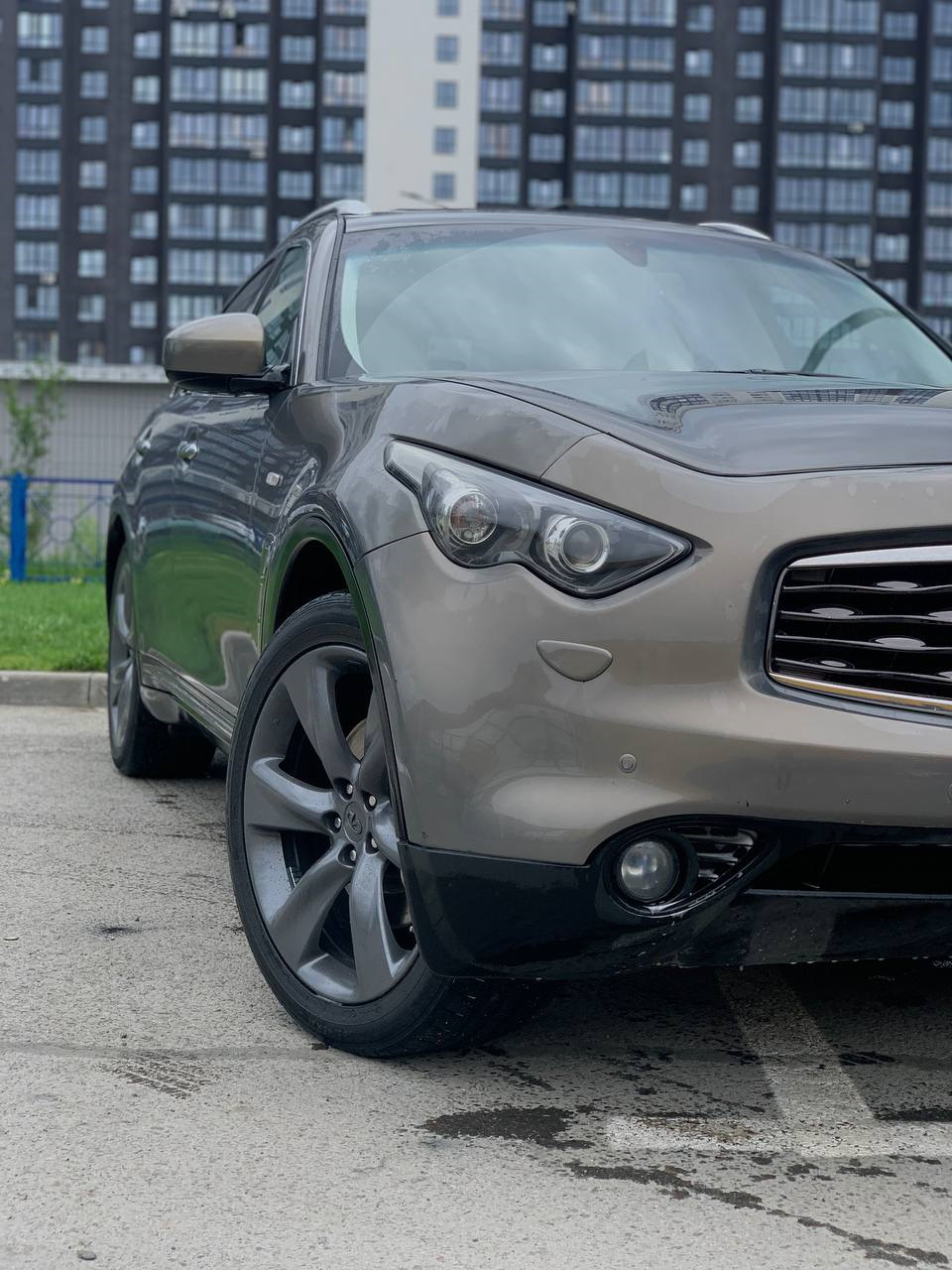 Покрасил! Цвет графит+матовый лак — Infiniti FX (2G), 3,7 л, 2010 года ...