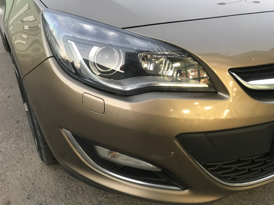 Затянул фары — Opel Astra J, 1,6 л, 2013 года | стайлинг | DRIVE2