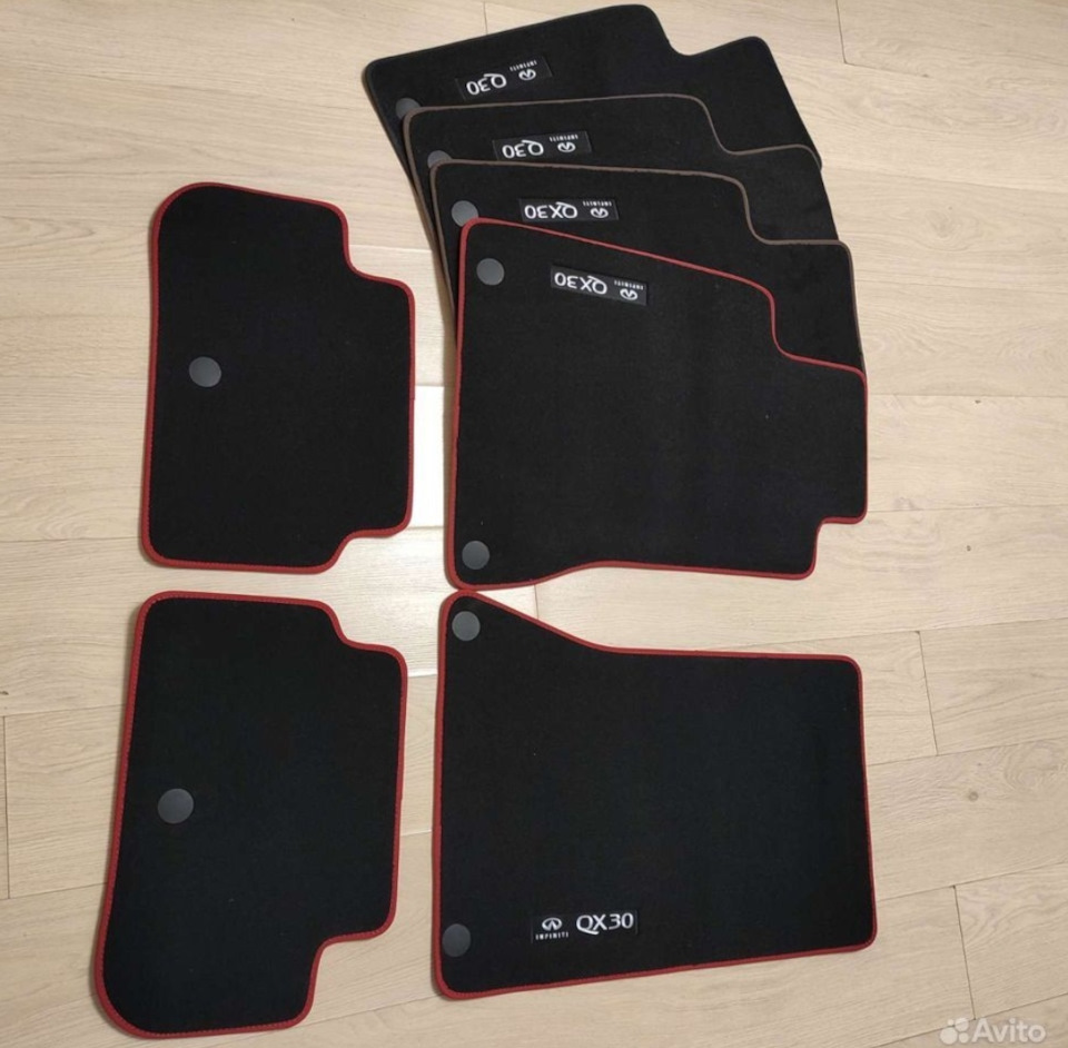 Ковры салона ворсовые INFINITI Q30 /QX30 на Infiniti Q30, Infiniti QX30 ...