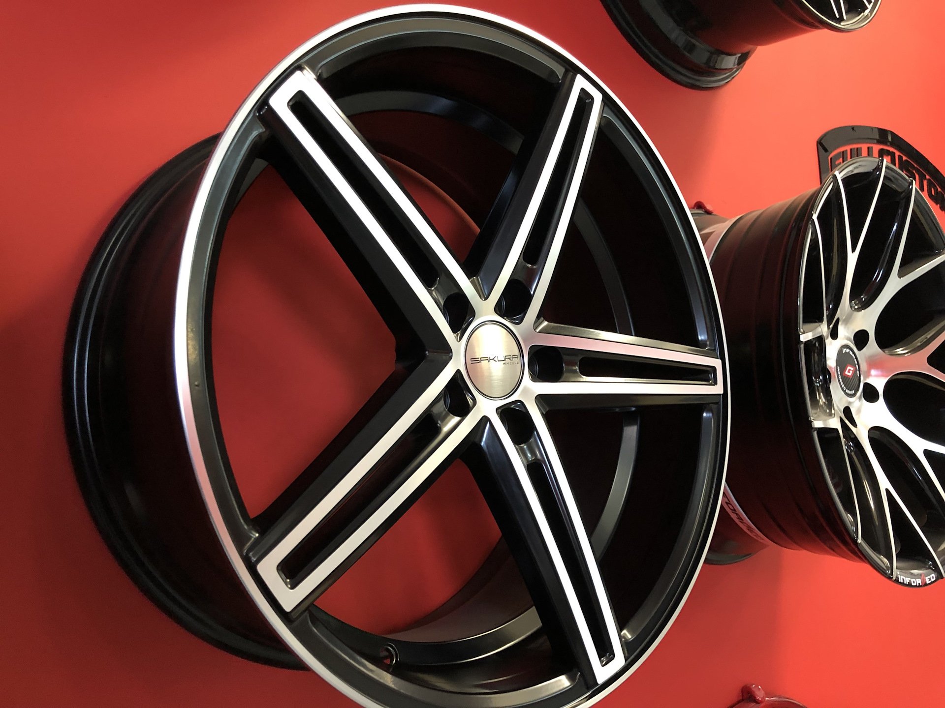 [литье] в наличии литые диски Sakura Wheels 3180 в 19 размере на Вольво ...