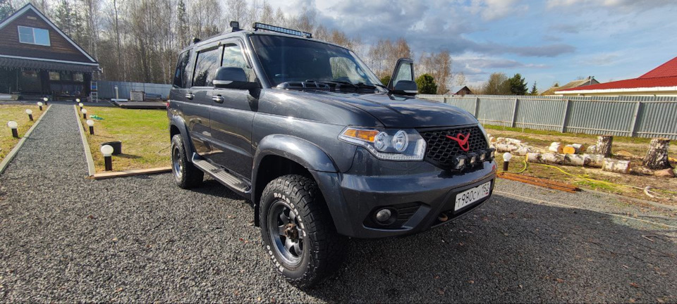 Диски Мегалюм — УАЗ Patriot, 2,7 л, 2019 года | колёсные диски | DRIVE2