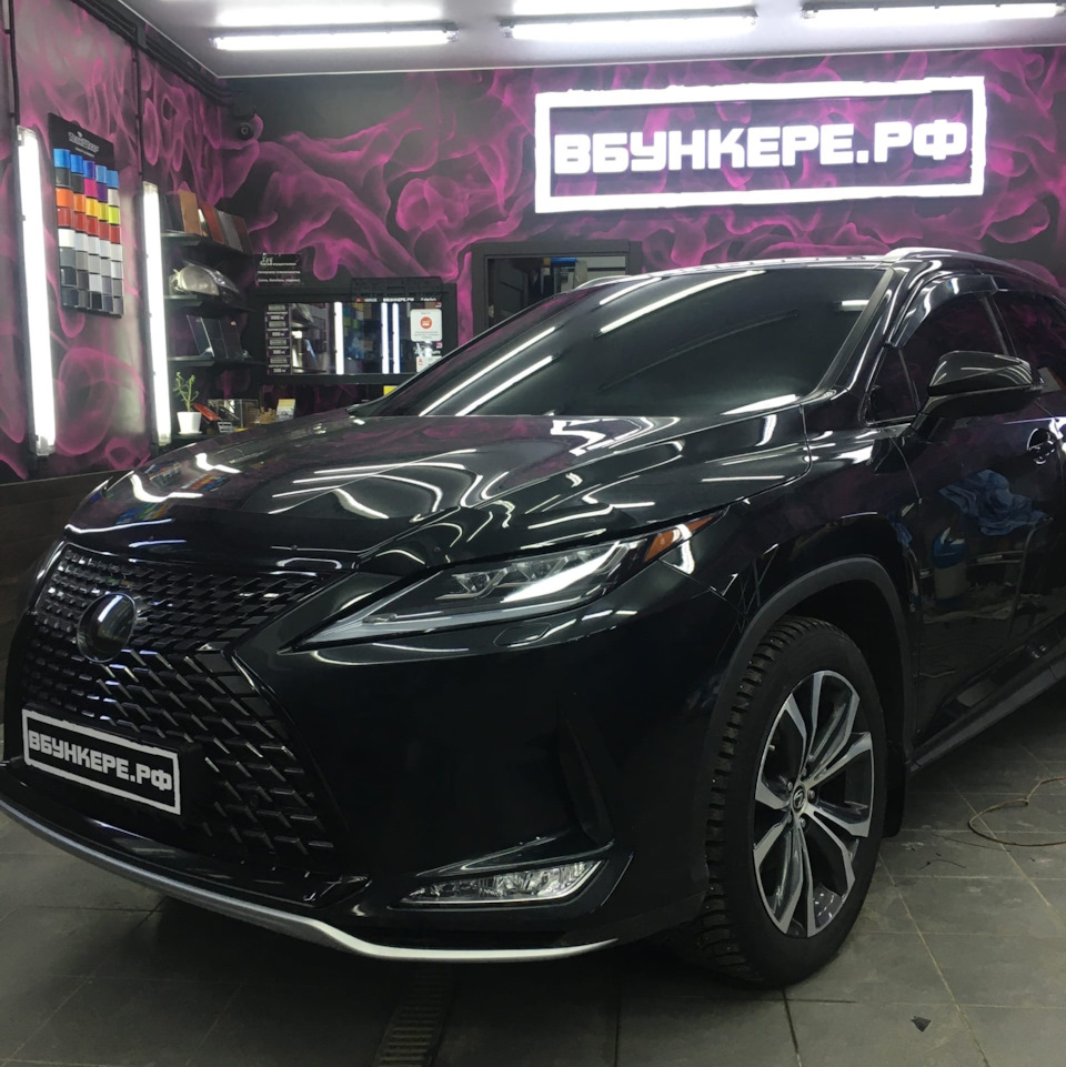 Тонировка стекол автомобиля в СПб Lexus RX — ВБУНКЕРЕ.РФ на DRIVE2