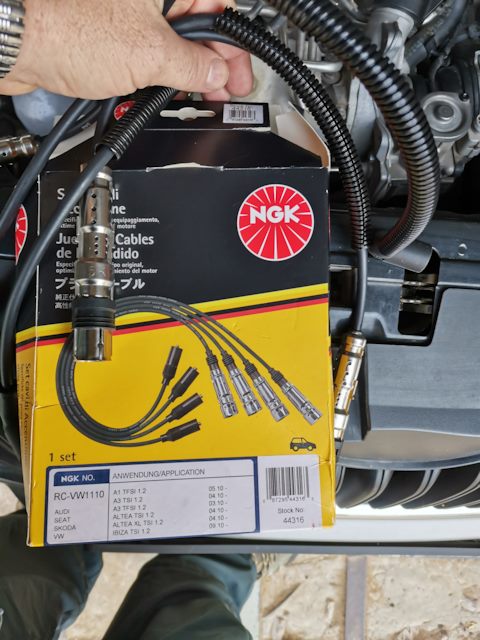 RCVW1110 Комплект проводов зажигания 44316 NGK | Запчасти на DRIVE2