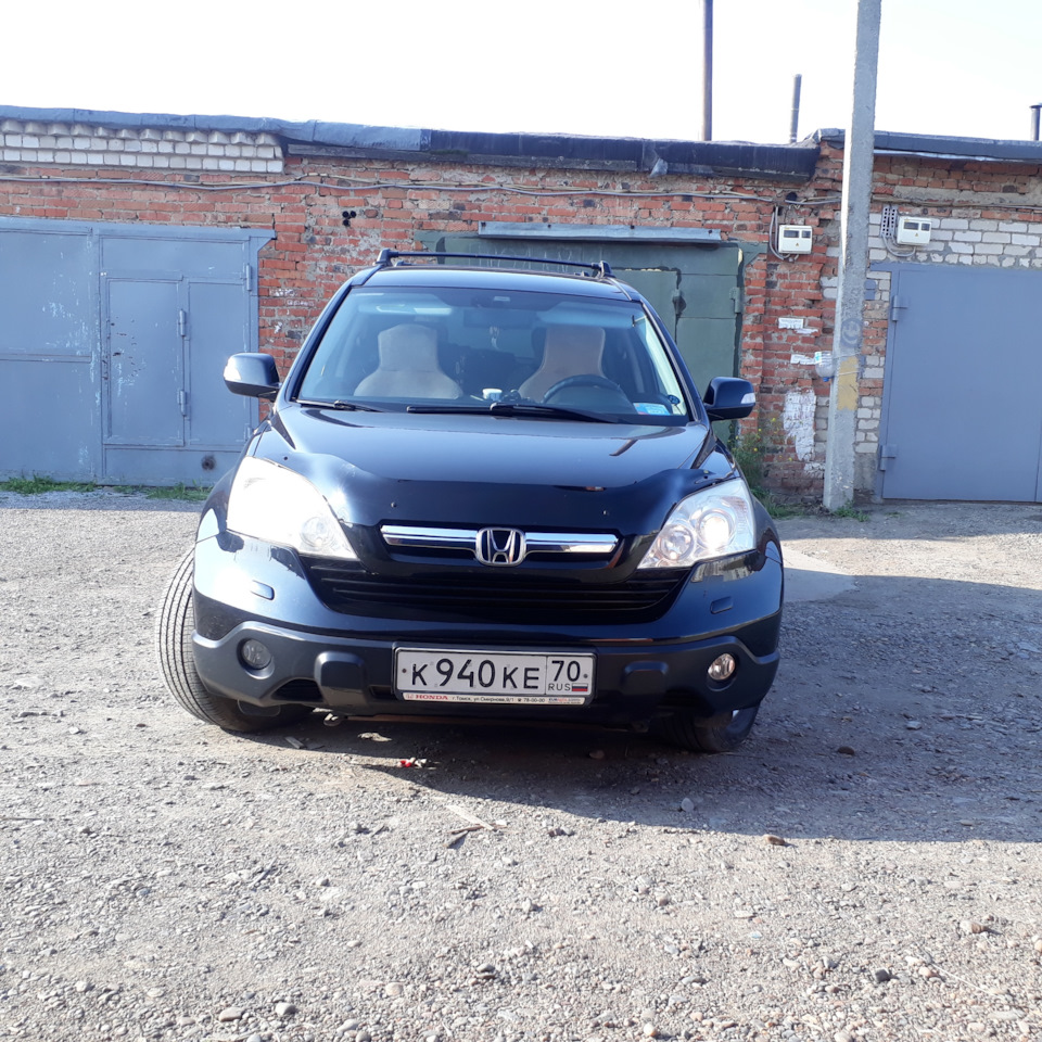 Заменил решётку — Honda CR-V (RE), 2 л, 2008 года | аксессуары | DRIVE2