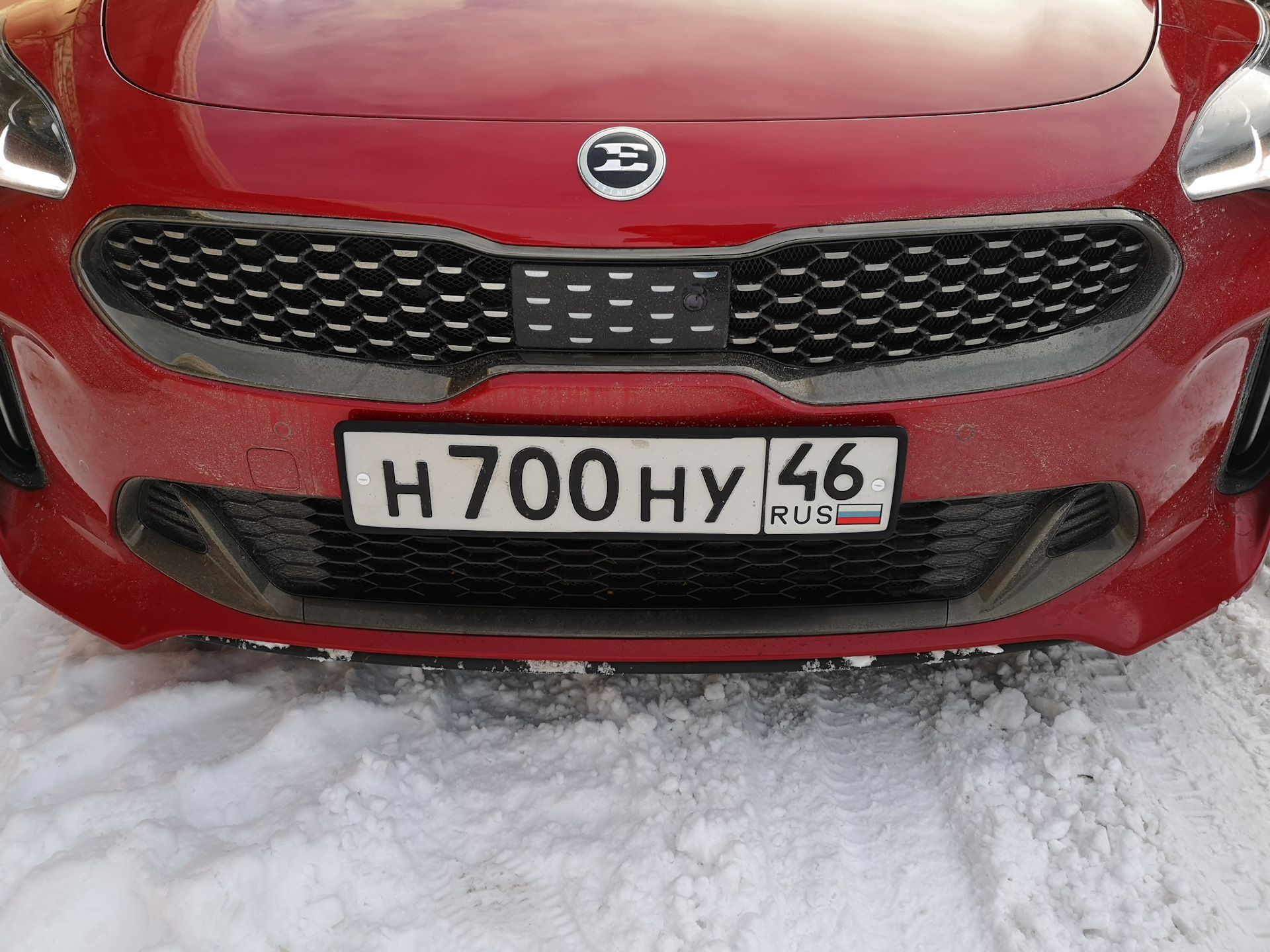 Kia Stinger шильдик