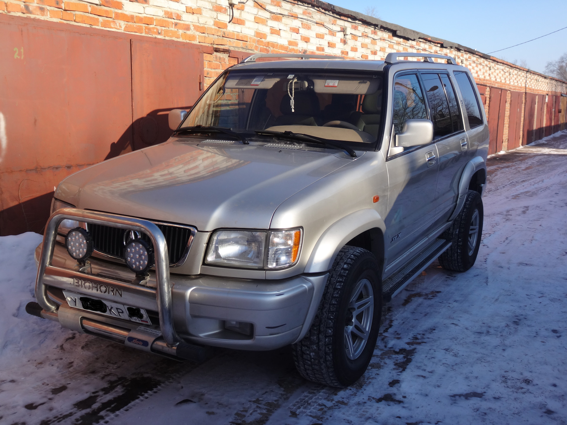 Внедорожник Акура с левым рулем или что получилось из Бигхорна с правым ...