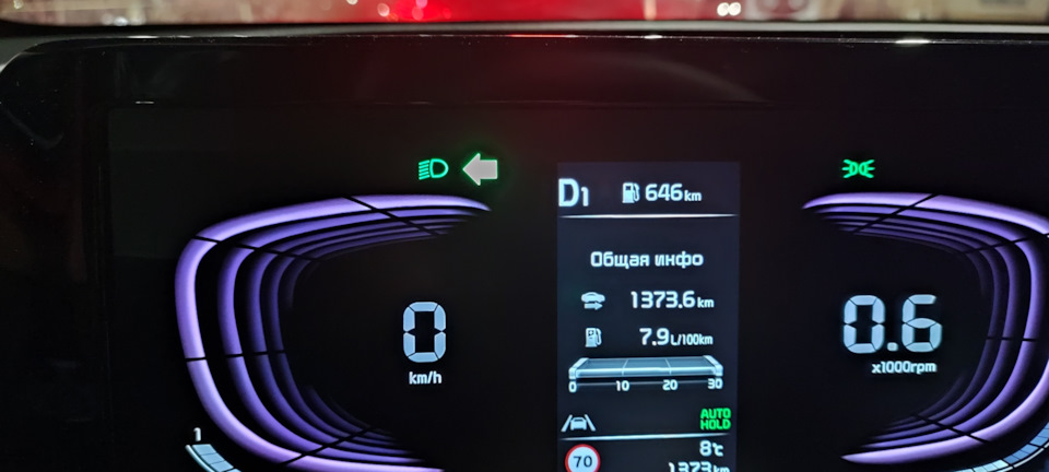 Расход топлива — KIA Sportage (5G), 1,6 л, 2023 года | наблюдение | DRIVE2